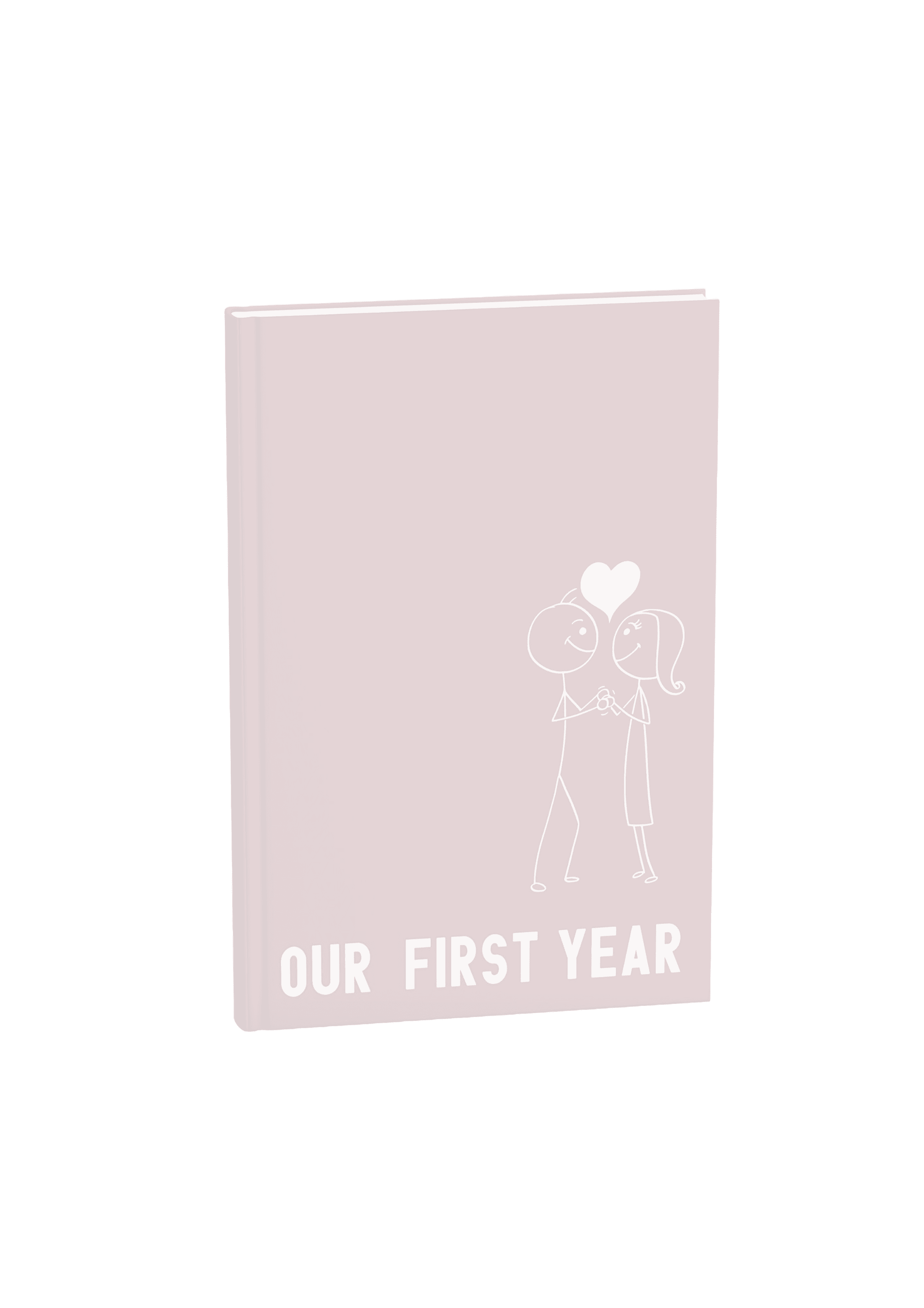 Couple photo book cover